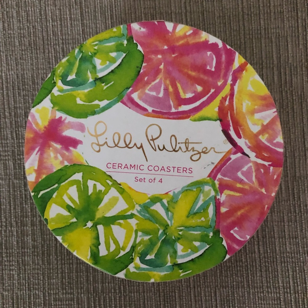 Lily Pulitzer Coasters